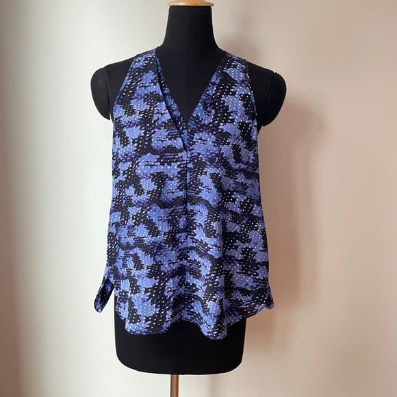 Rebecca Taylor Sleeveless Silk Tank - Picture 1 of 14